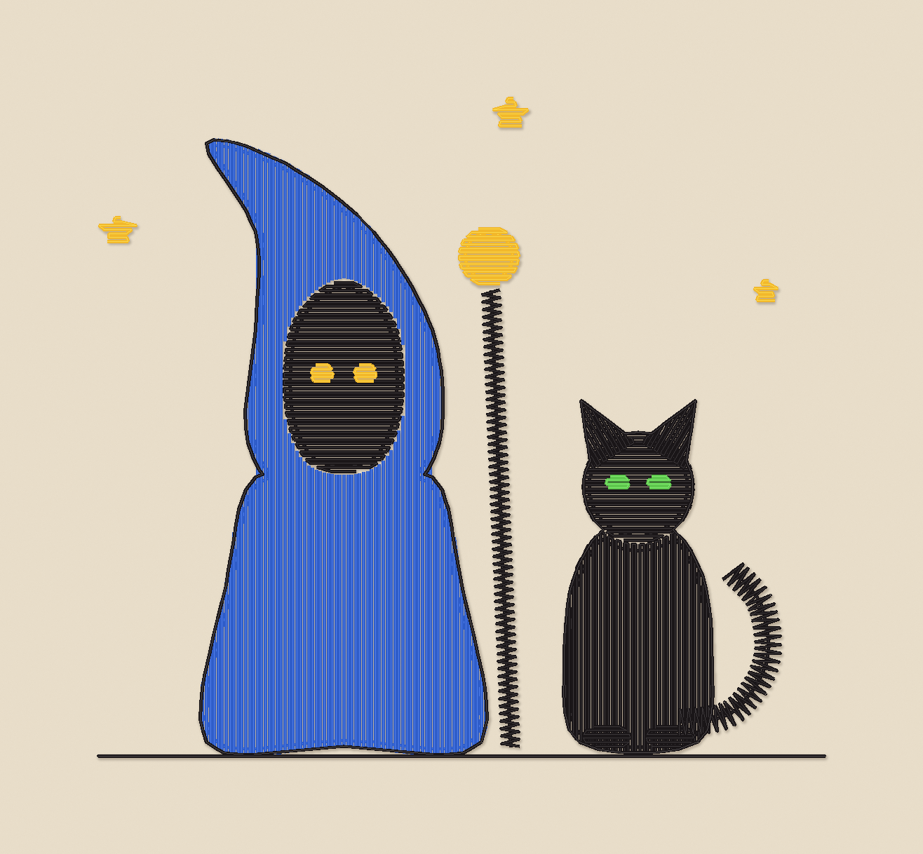Stitch preview of version 4. Hooded